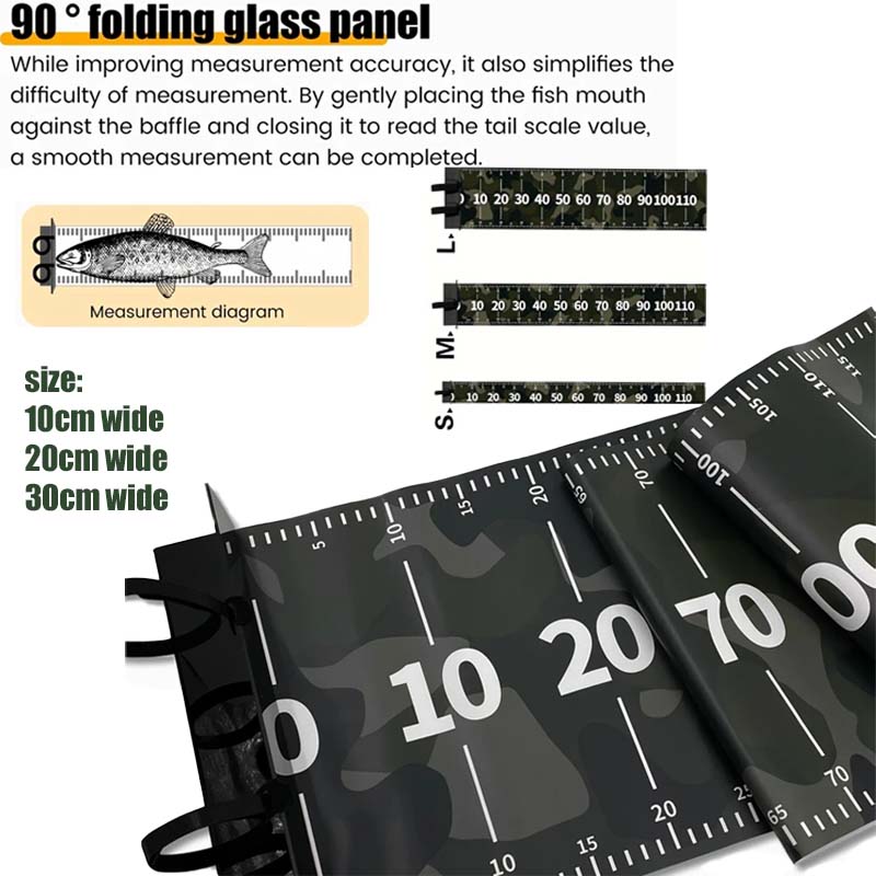 1pcs Fishing Ruler PVC Waterpr - Fishing Kayak Crate ulasan dan harga