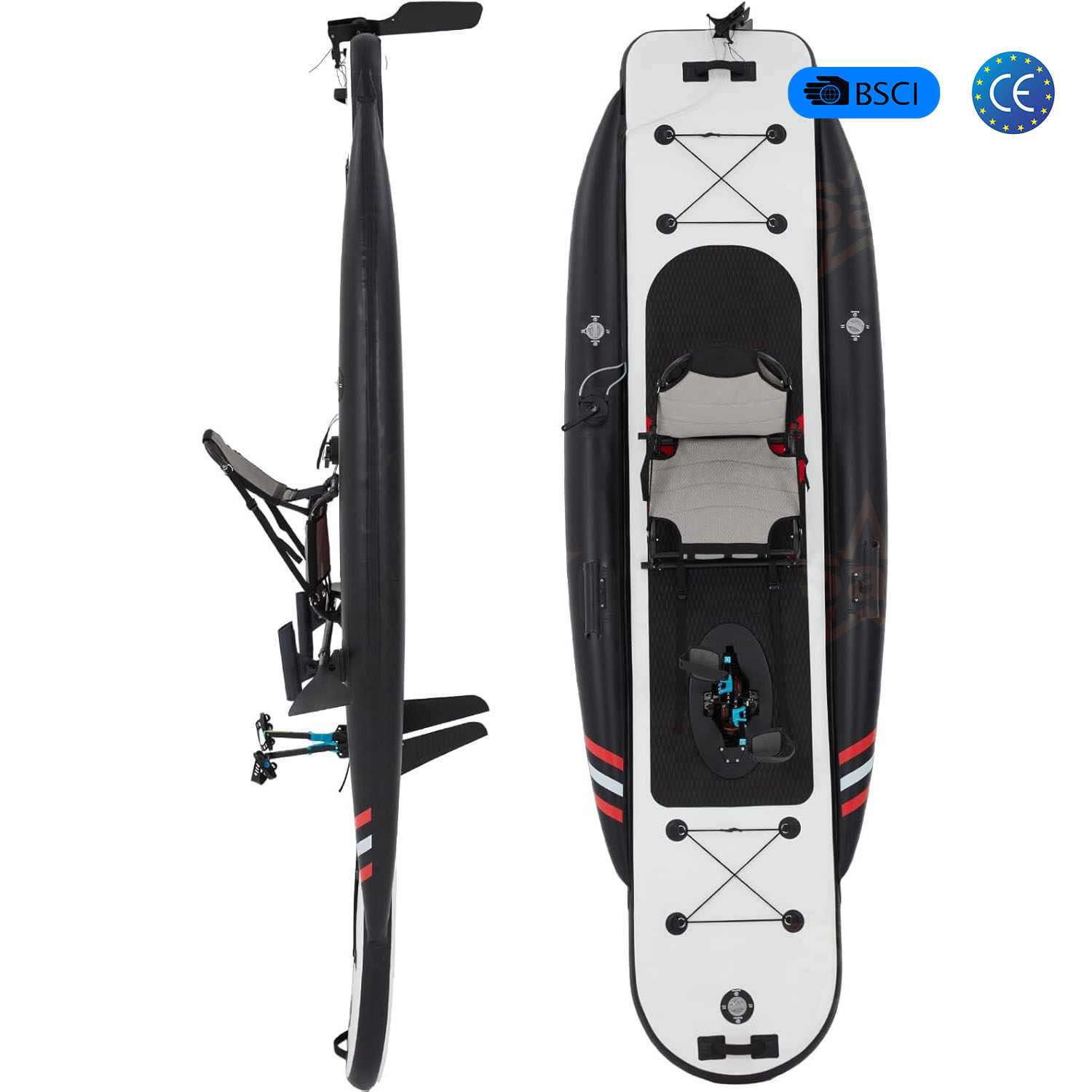High Quality Inflatable Pedal  - Fishing Kayak Pedal Drive ulasan dan harga