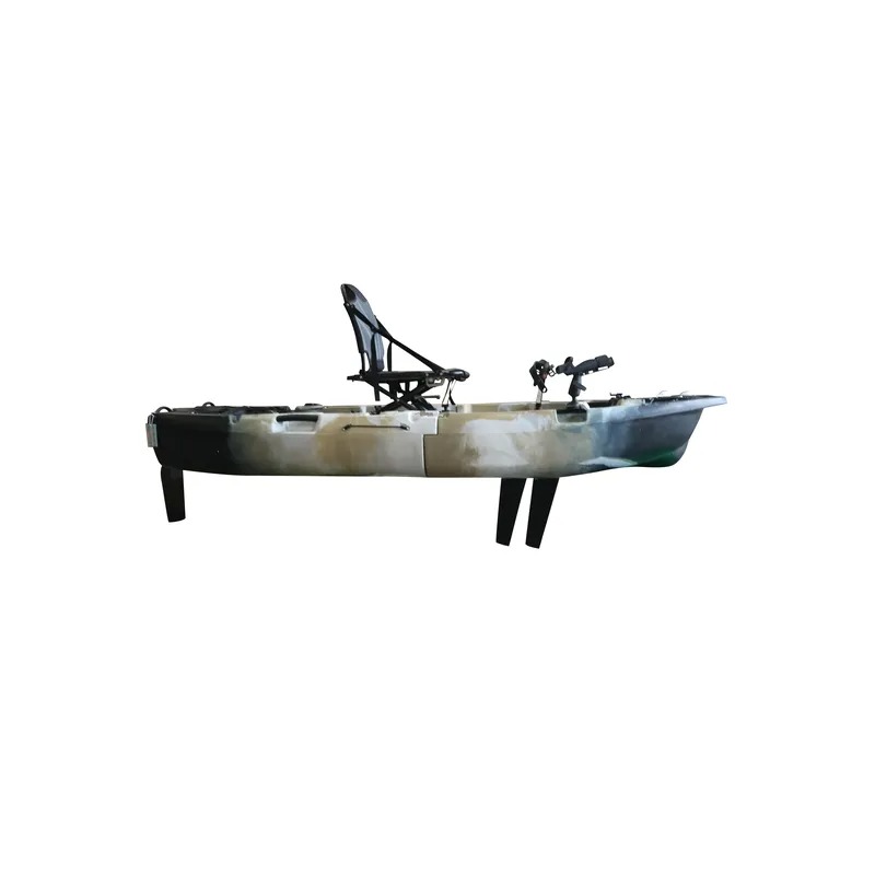 8ft Modular Single Seat Fin Pe - Fishing Kayak Pedal Drive ulasan dan harga