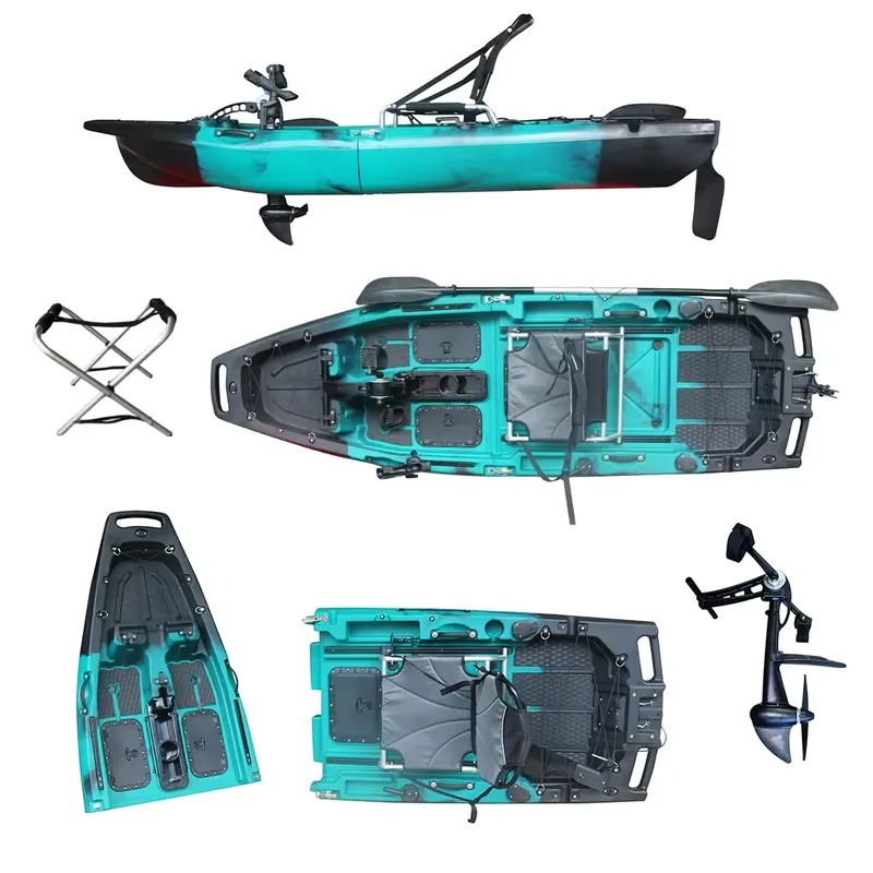 Popular 1 Person HDPE/PE Sit-O - Fishing Kayak Sit On Top ulasan dan harga