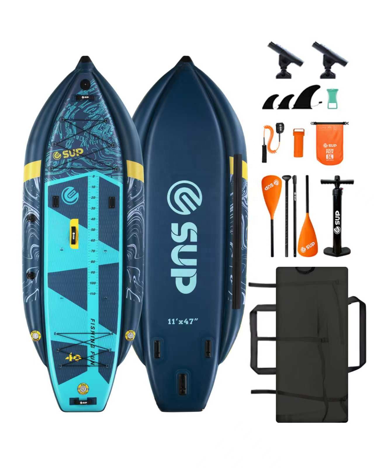Inflatable Fishing Kayak with  - Fishing Kayak Pedal Drive ulasan dan harga