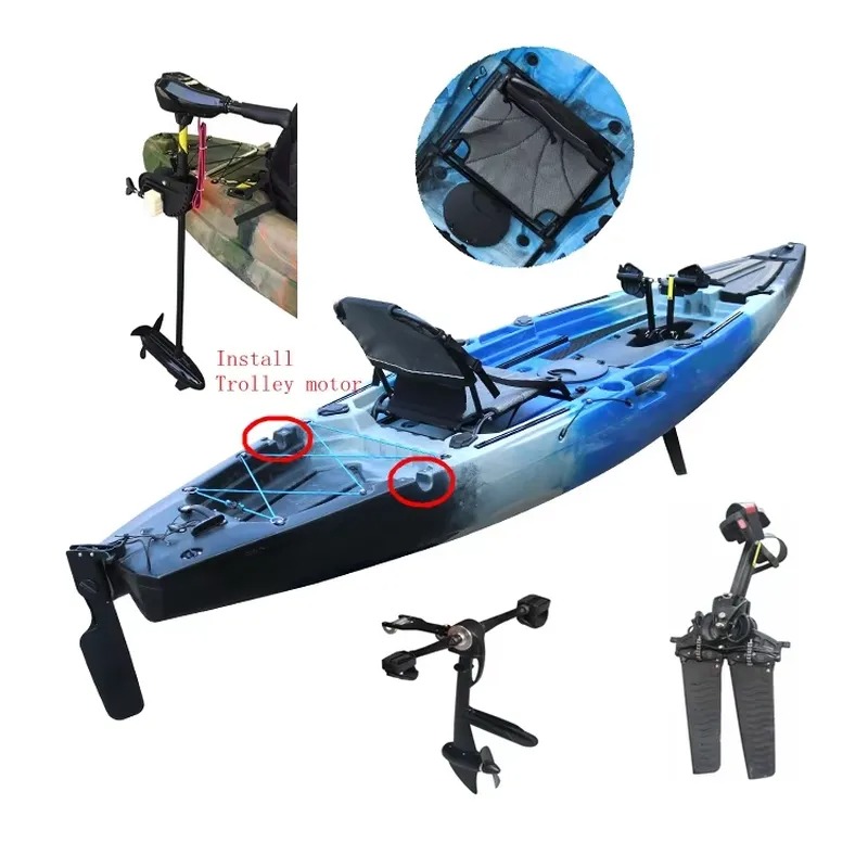 Single Pedal Electric Motor Fi - Fishing Kayak Seat ulasan dan harga