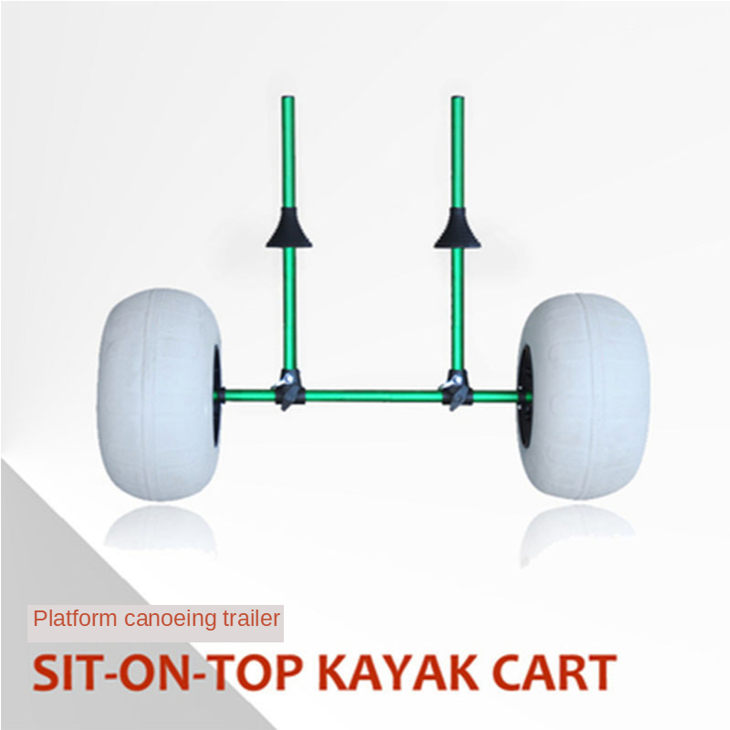 Foldable Upright Kayak Trailer - Fishing Kayak Cart ulasan dan harga
