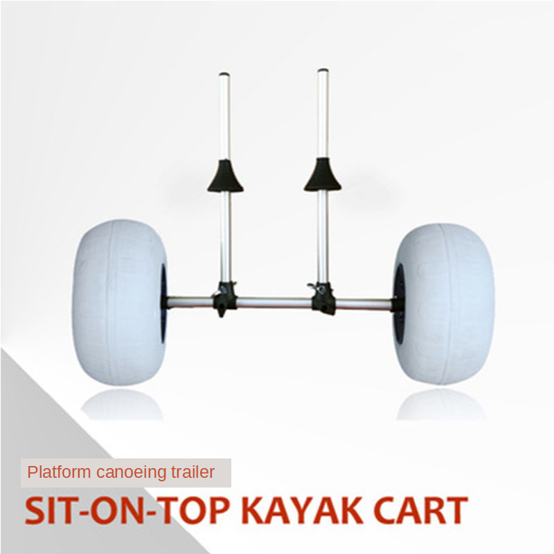 Foldable Upright Kayak Trailer - Fishing Kayak Cart ulasan dan harga