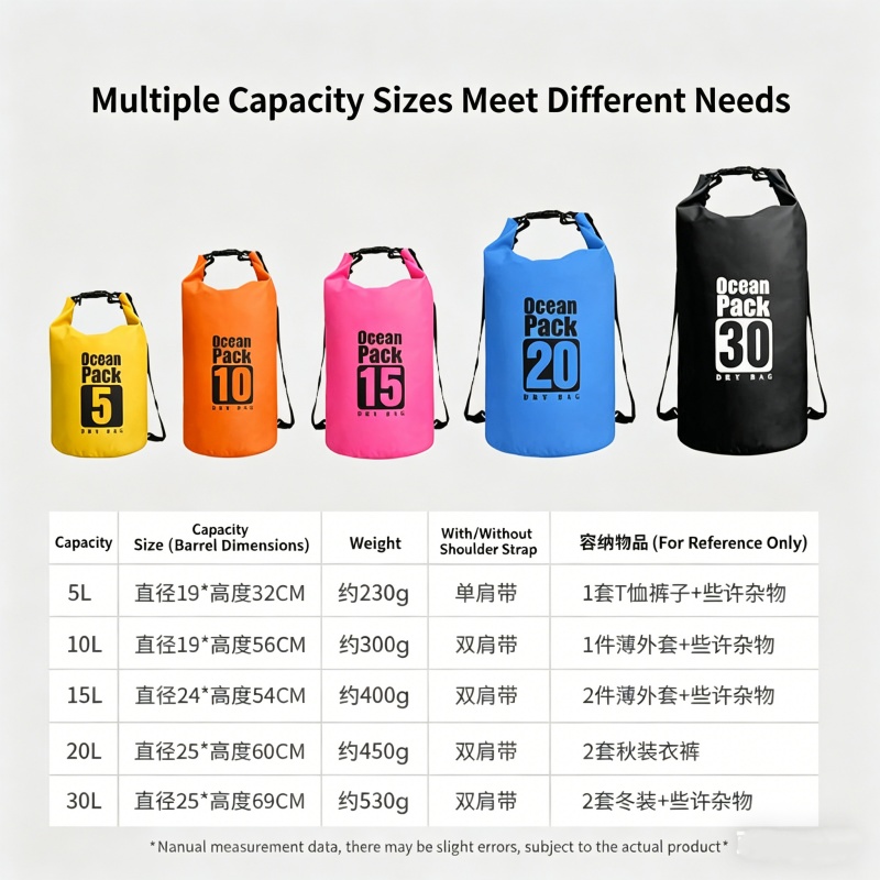 Swimming Waterproof Dry Bag 5L - Fishing Kayak Storage Bag ulasan dan harga