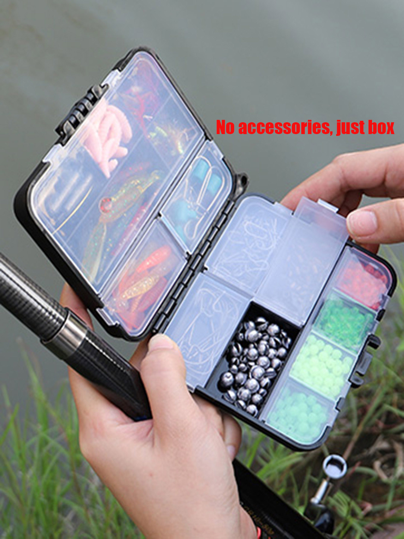 Small Tackle Box Organizer Min - Fishing Kayak Crate ulasan dan harga