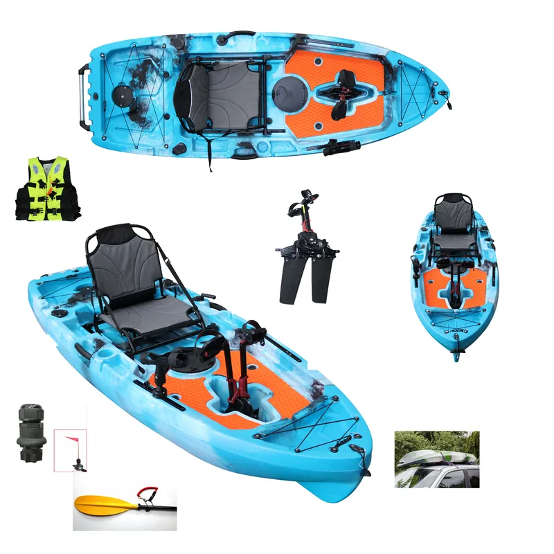 Vicking Ocean Single Sit-On-To - Fishing Kayak Pedal Drive ulasan dan harga