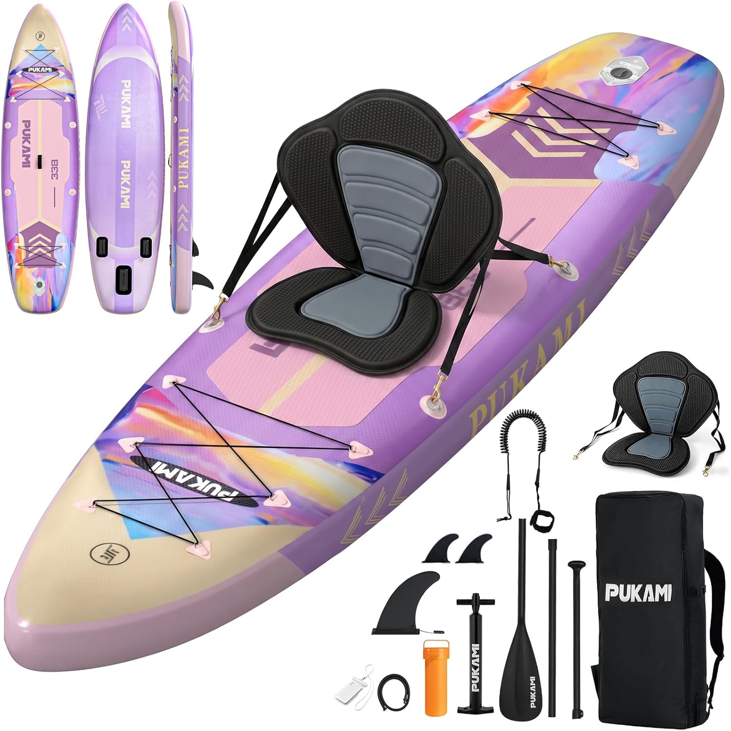 Extra Wide Inflatable Stand Up - Fishing Kayak Seat ulasan dan harga