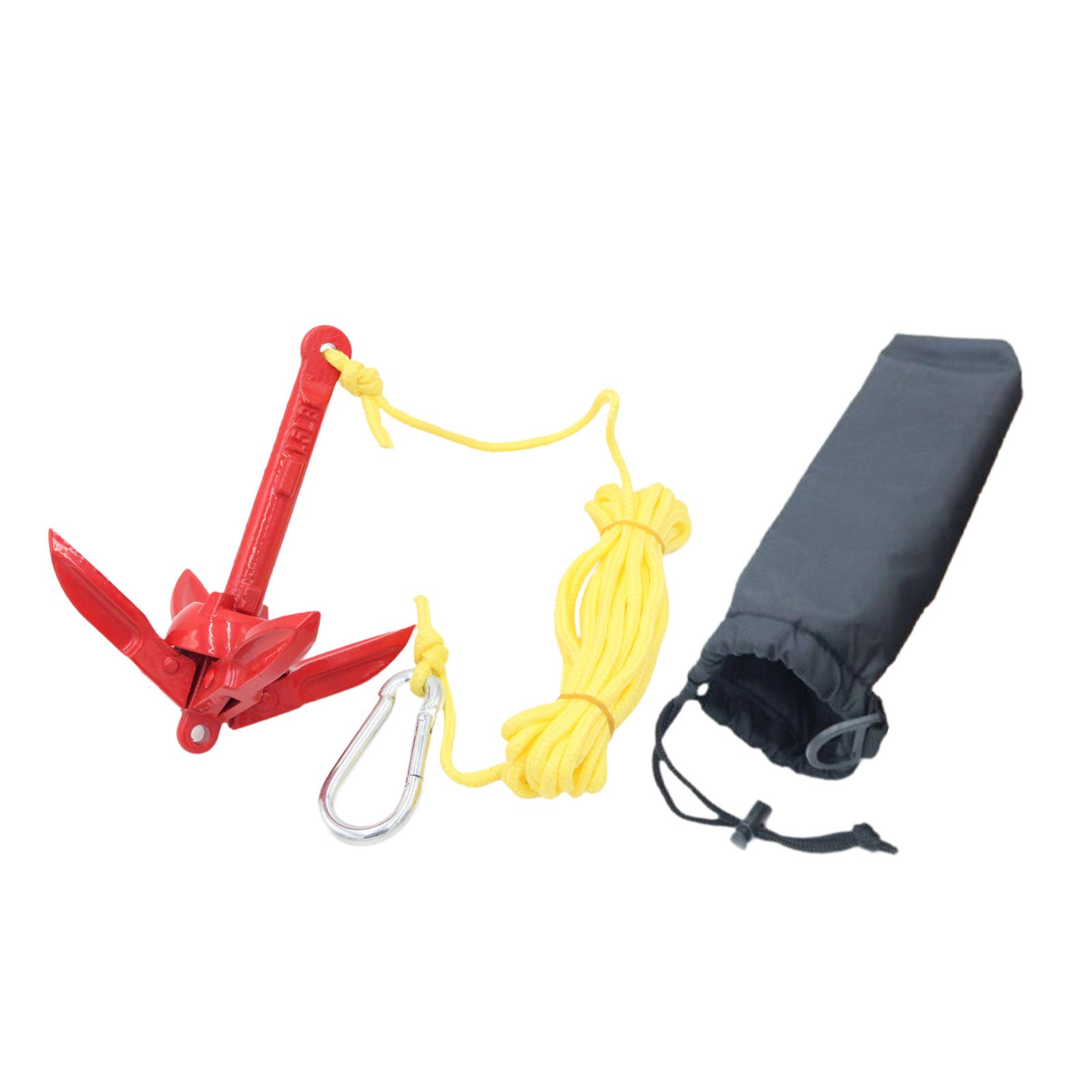Carbon Steel Folding Boat Anch - Fishing Kayak Anchor ulasan dan harga